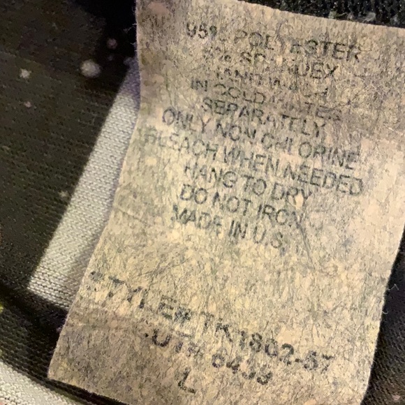 Burger and fries cropped stretch tank size L - Picture 5 of 5